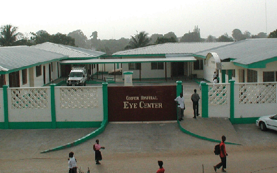 Picture of Cooper Hospital Eye Center in Monrovia (Liberia) opened by Salmoiraghi & Viganò.